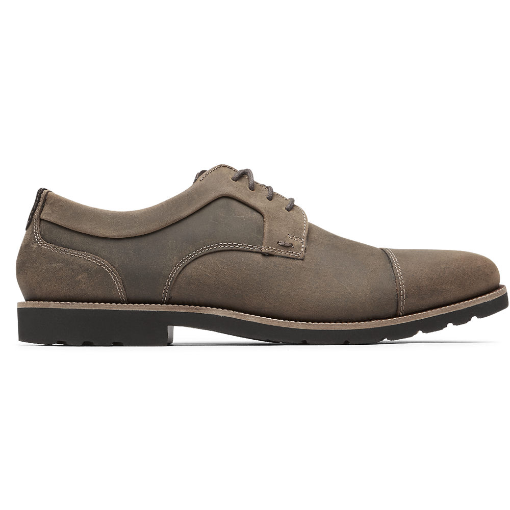 Rockport Oxfords Herre Mørke Brune - Sharp & Ready 2 Cap Toe - KXGI86497